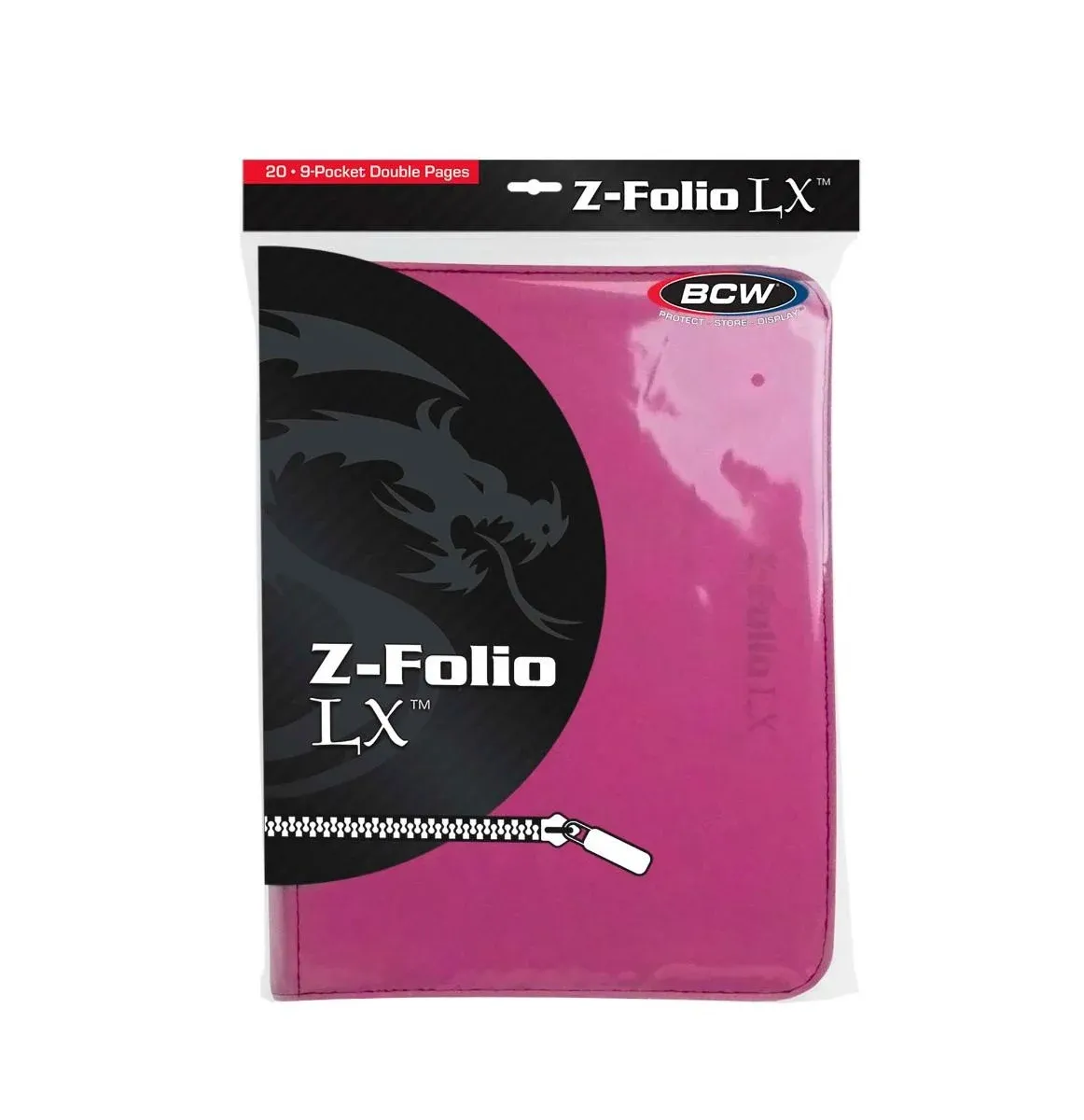 BCW - Z-Folio 9-Pocket LX Album - Pink