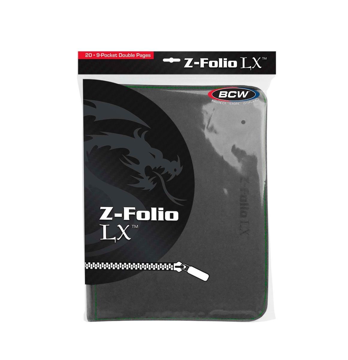 BCW - Z-Folio 9-Pocket LX Album - Grey