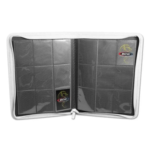 BCW - Z-Folio 9-Pocket LX Album - White