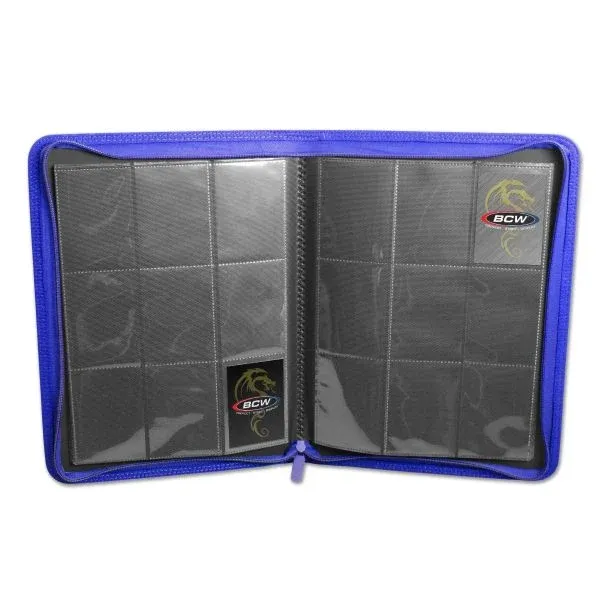 BCW - Z-Folio 9-Pocket LX Album - Blue