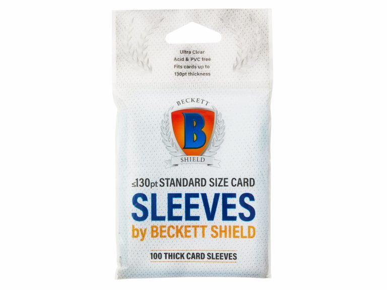 Beckett Shield - Thick Size Card Sleeves (x100)