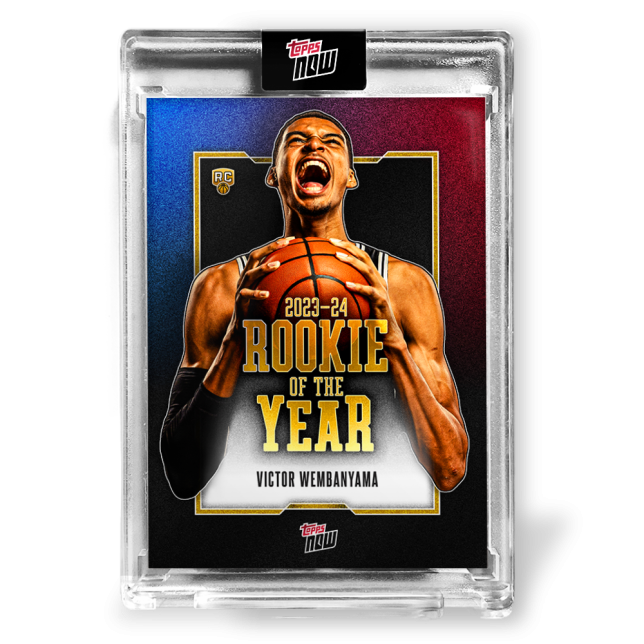 Victor Wembanyama - 2023/24 TOPPS NOW Basketball Card VW-6