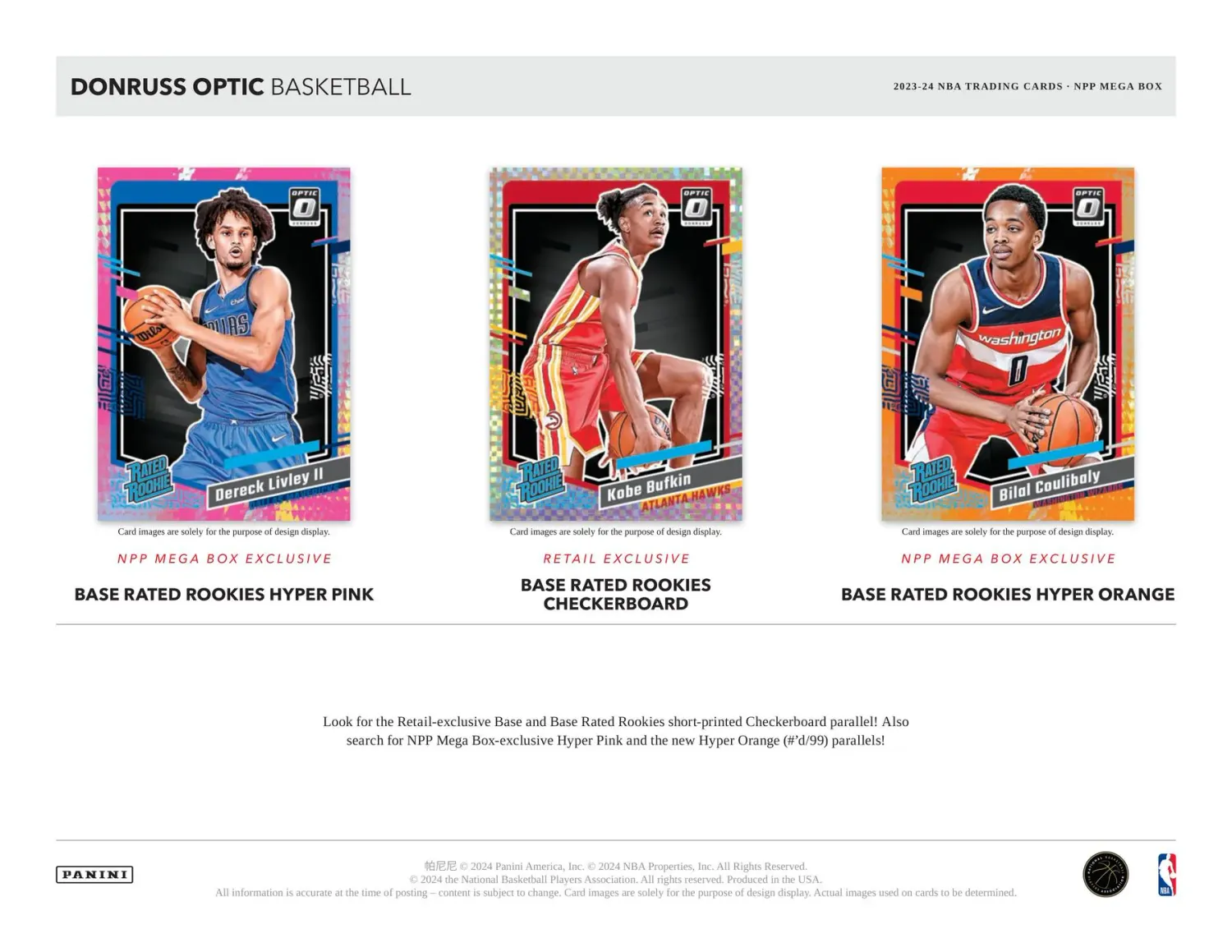 2023/24 Panini Donruss Optic Basketball Mega Box