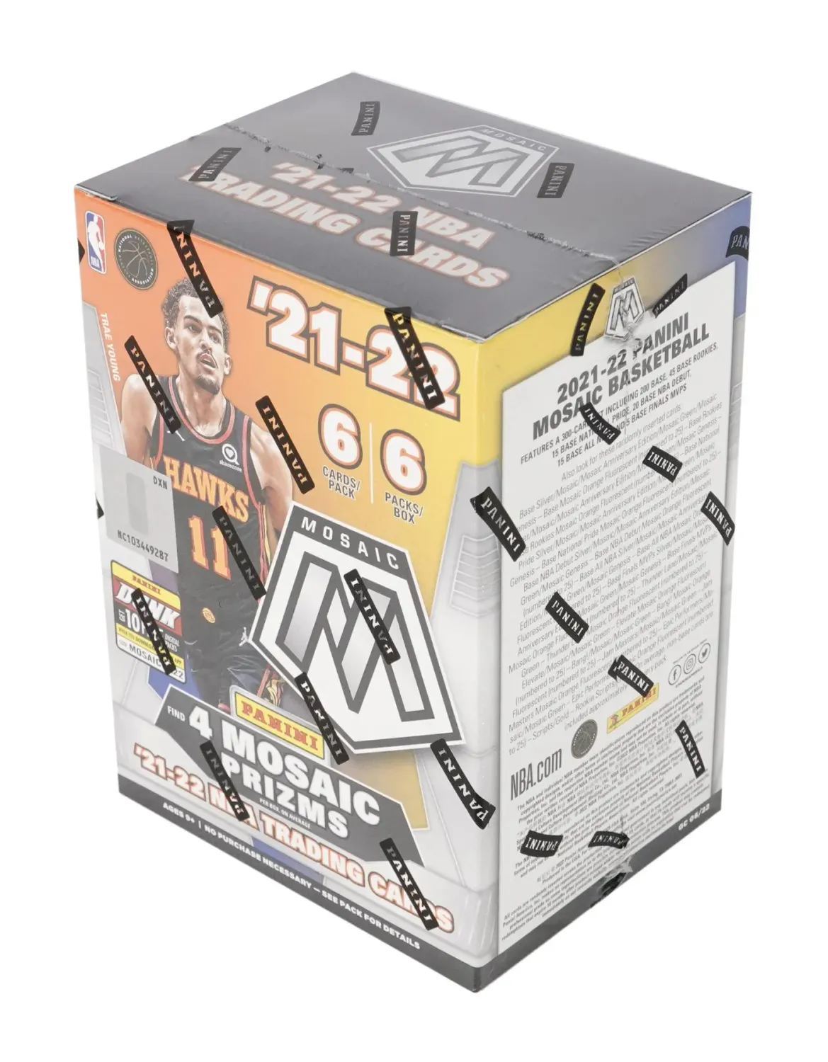 2021/22 Panini Mosaic Basketball Blaster Box