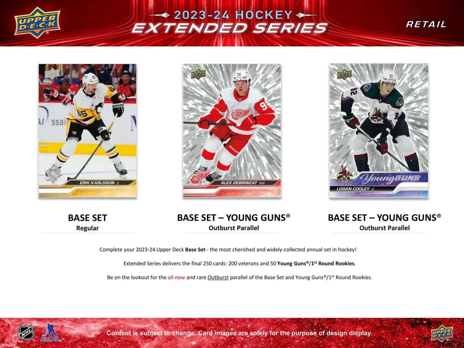 2023/24 Upper Deck Extended Series Hockey Blaster Box