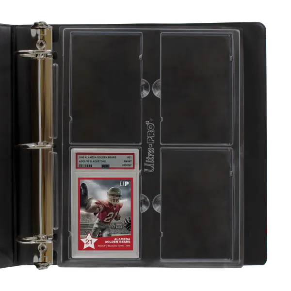 Ultra Pro - 4-Pocket Page for Graded PSA Slabs (x10)