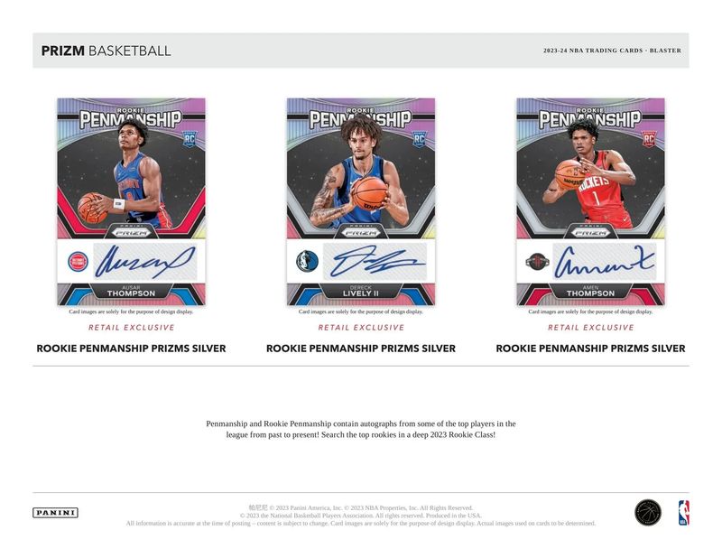 2023/24 Panini Prizm Basketball Hobby Blaster Box