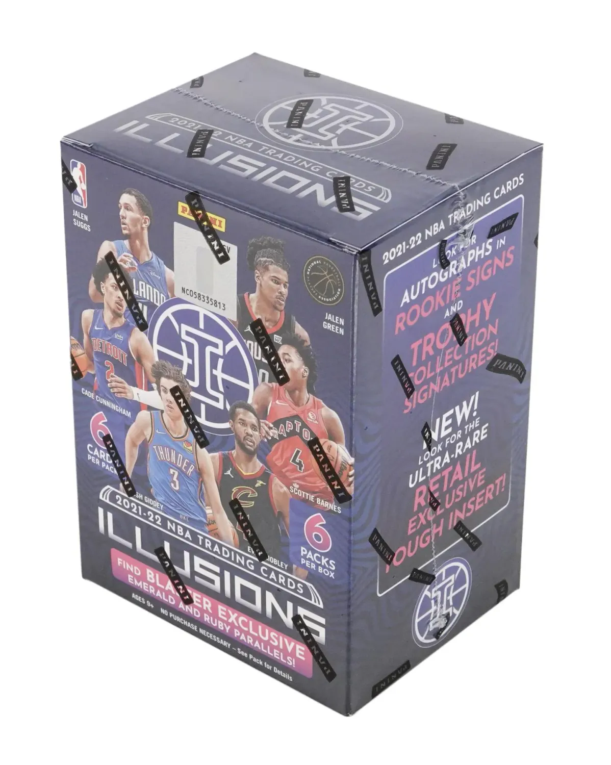 2021/22 Panini Illusions Basketball Blaster Box