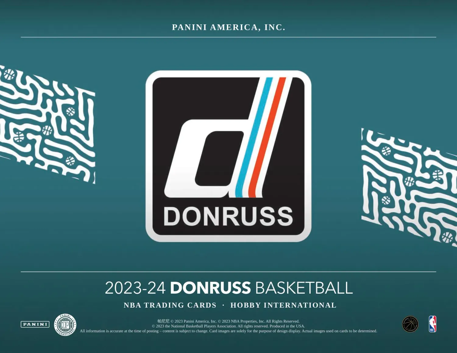 2023/24 Panini Donruss Basketball International Hobby Box