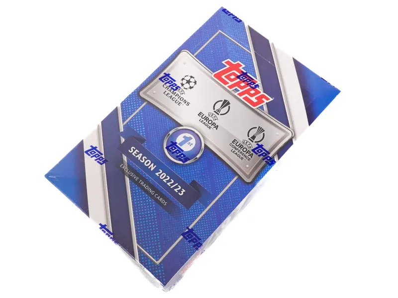 2022/23 Topps UEFA Club Competitions 1st Edition Soccer Hobby Box