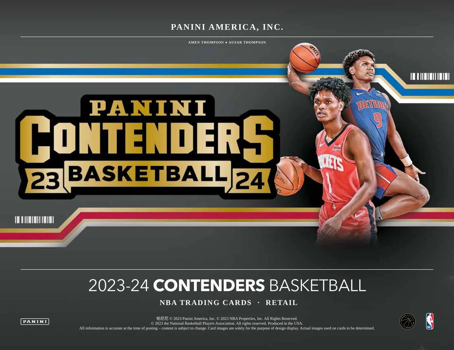 2023/24 Panini Contenders Basketball Blaster Box