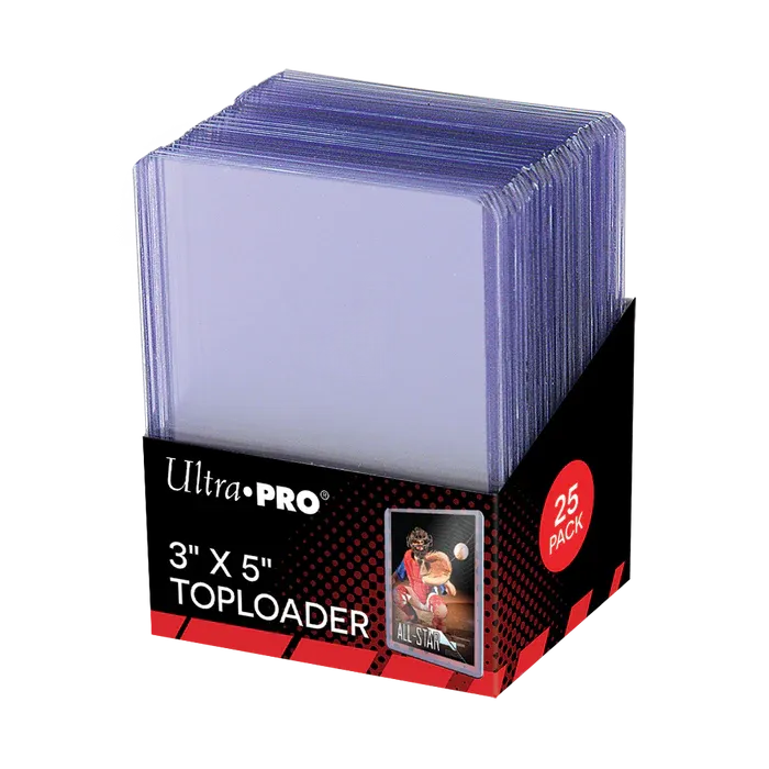 Ultra Pro - 3&quot; x 5&quot; Toploaders (25ct)