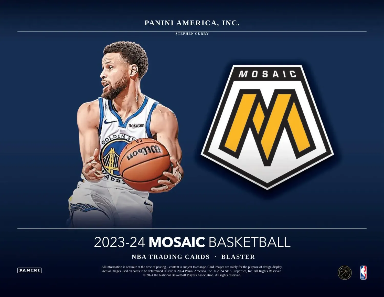2023/24 Panini Mosaic Basketball Blaster Box