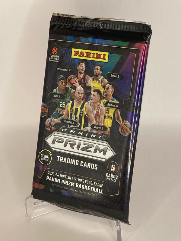 2023/24 Panini Prizm Turkish Airlines EuroLeague Basketball Hobby Pack
