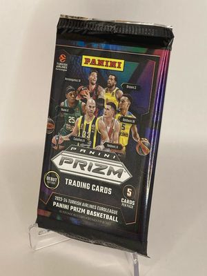 2023/24 Panini Prizm Turkish Airlines EuroLeague Basketball Hobby Pack