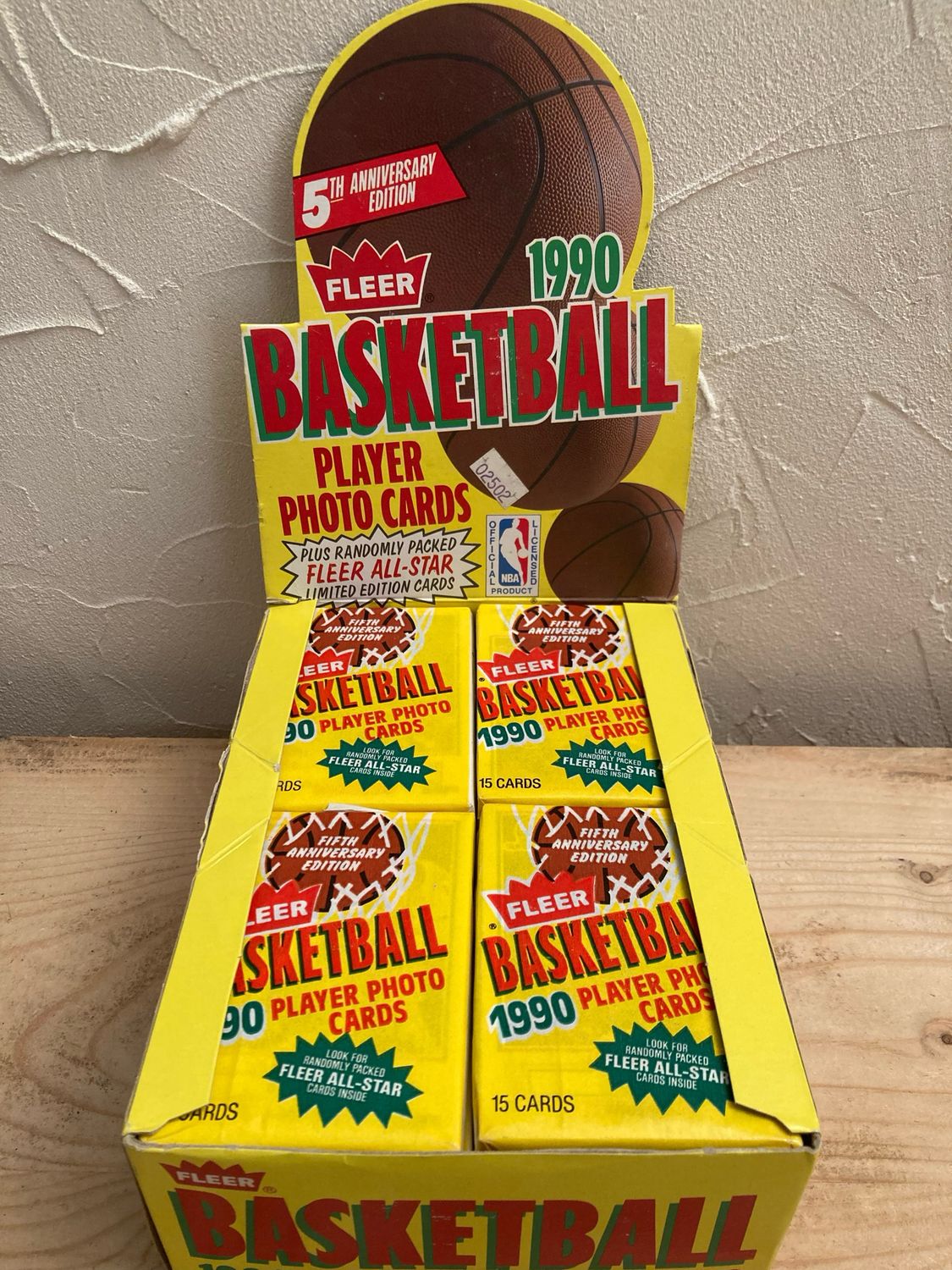 1990/91 Fleer Basketball Pack