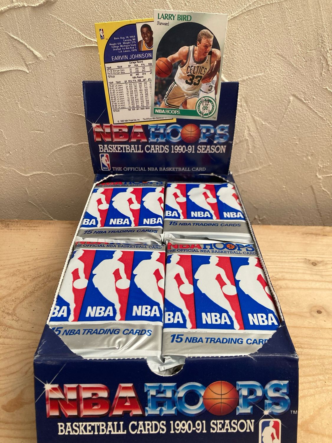1990/91 Hoops Series 1 Basketball Pack