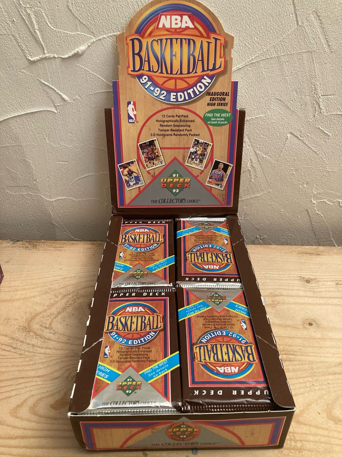 1991/92 Upper Deck (High Series) Basketball Pack