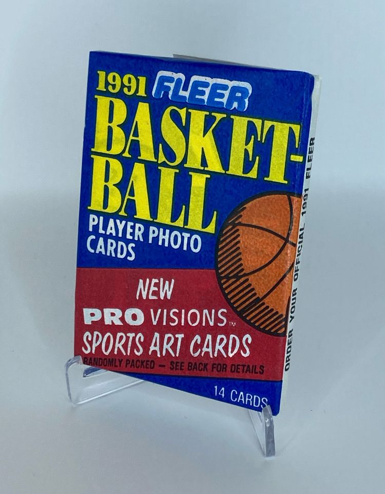 1991/92 Fleer series 1 Basketball Pack