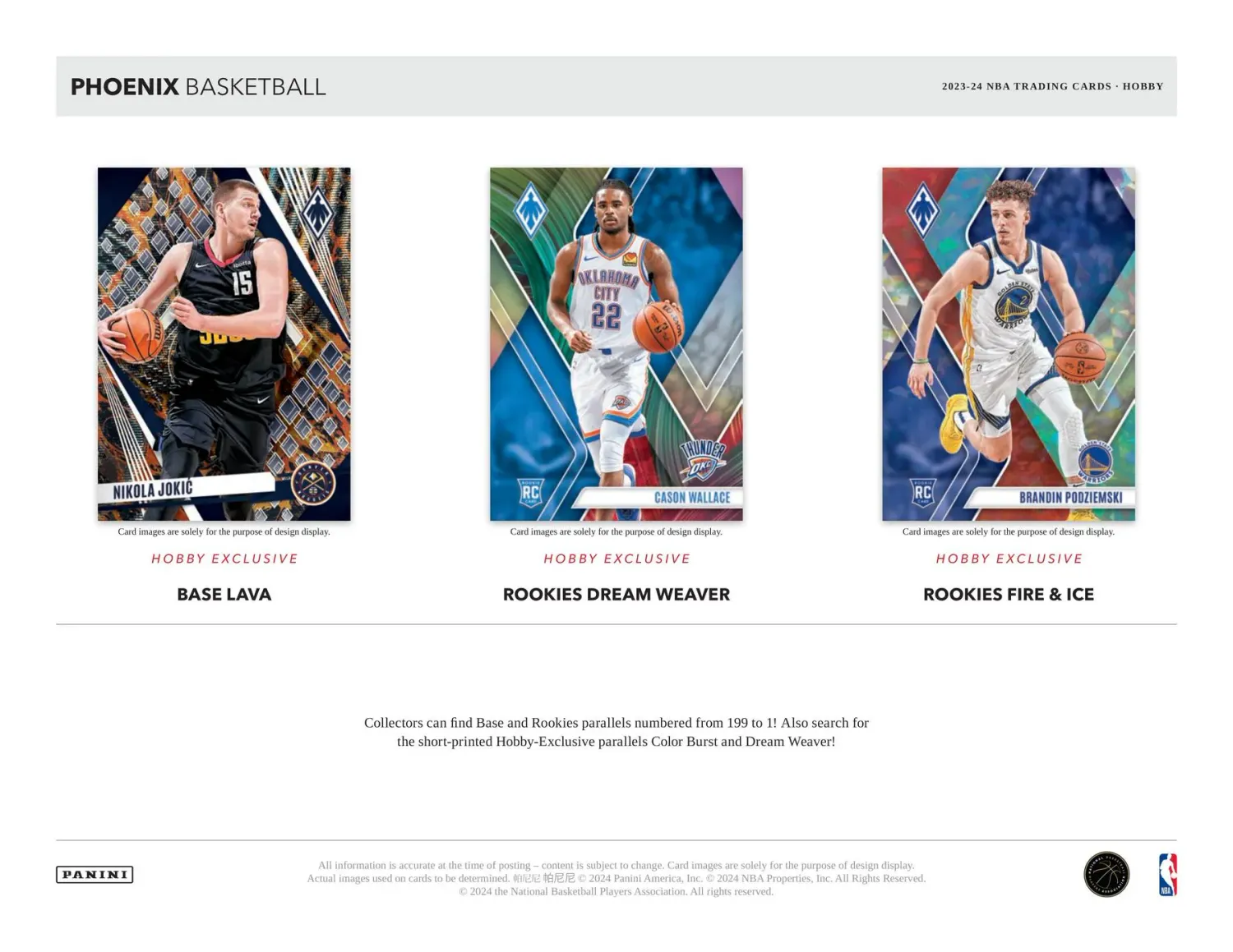 2023/24 Panini Phoenix Basketball Hobby Box
