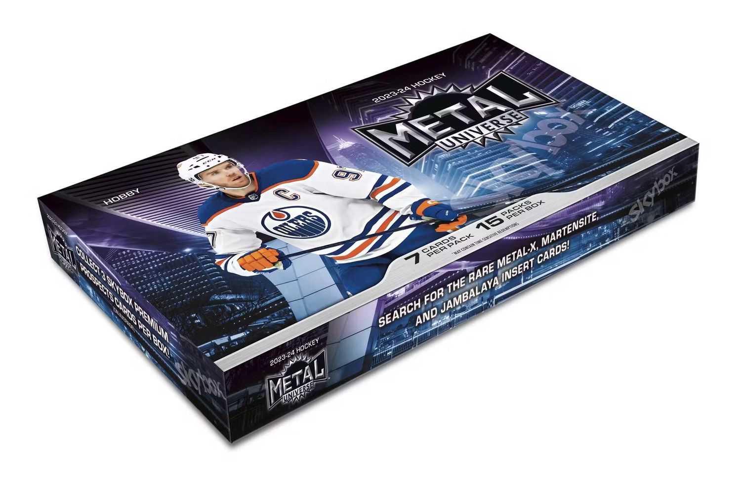 2023/24 Upper Deck Skybox Metal Universe Hockey Hobby Pack