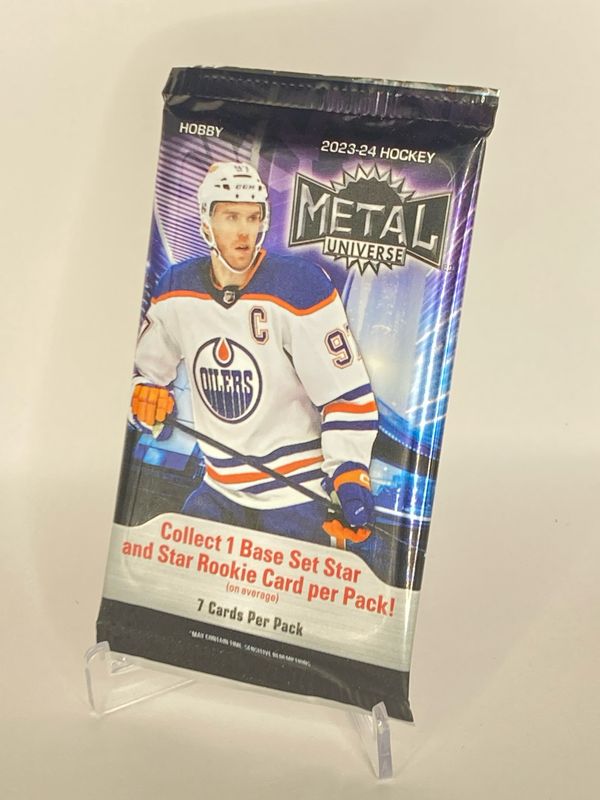 2023/24 Upper Deck Skybox Metal Universe Hockey Hobby Pack