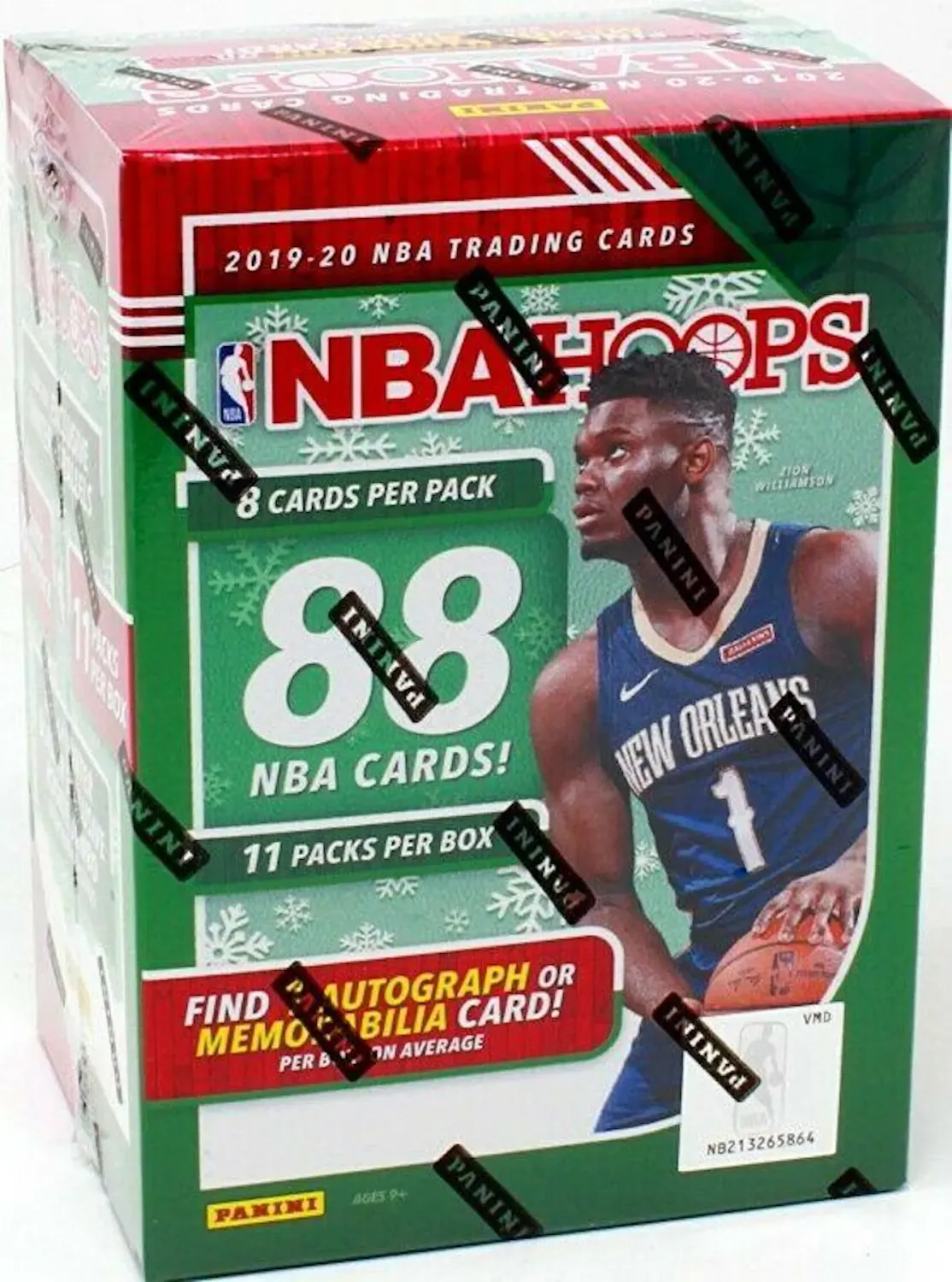 2019/20 Panini Hoops Basketball Holiday Blaster Box