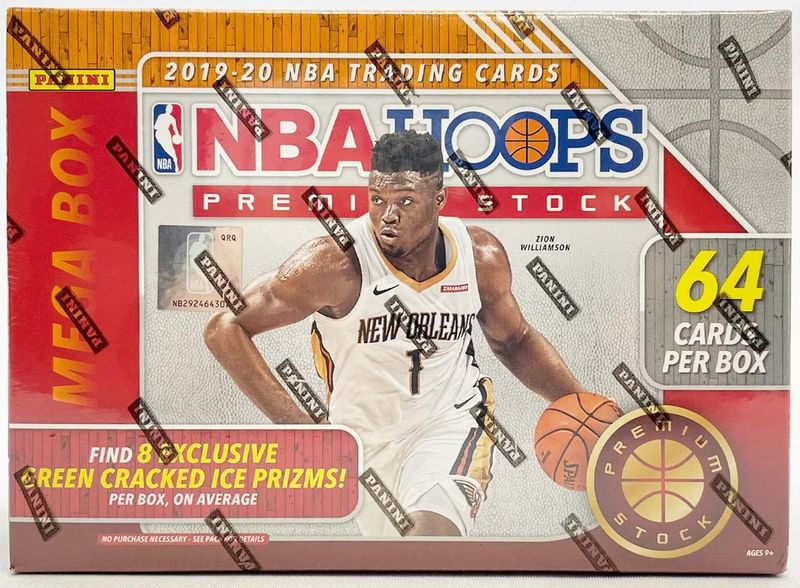 2019/20 Panini Hoops Premium Stock Basketball Mega Box
