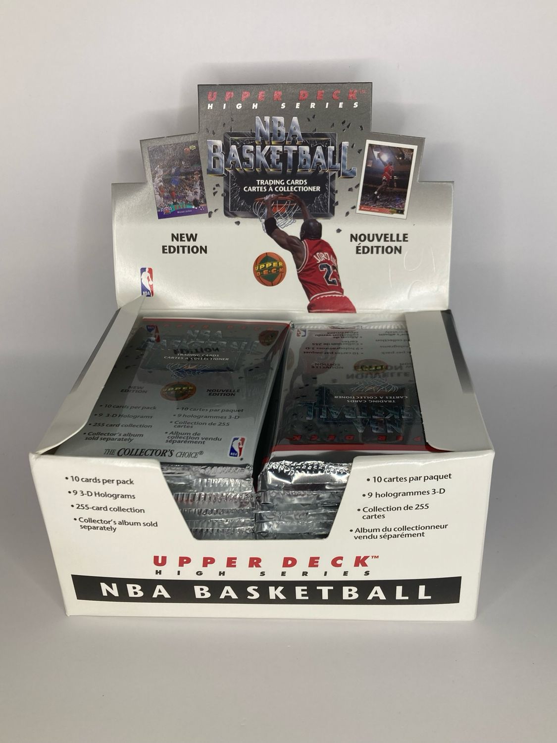 1992/93 Upper Deck High Series Basketball Pack (French version)