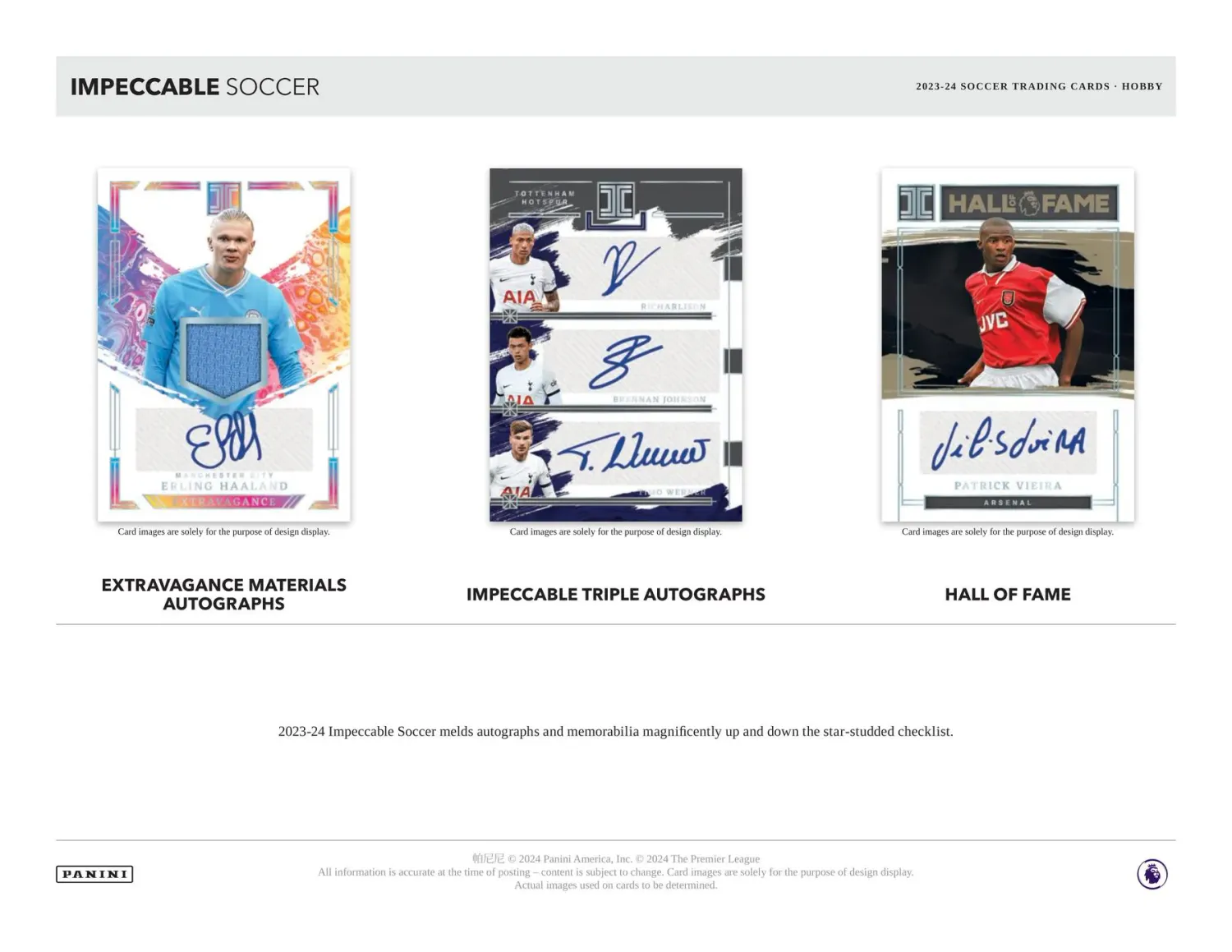 2023/24 Panini Impeccable Soccer Hobby Box