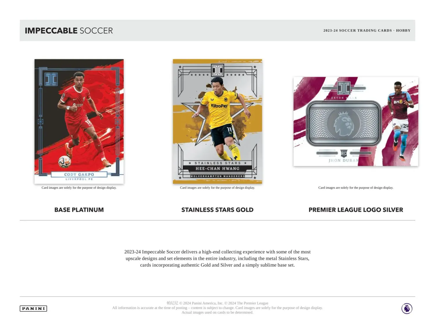 2023/24 Panini Impeccable Soccer Hobby Box