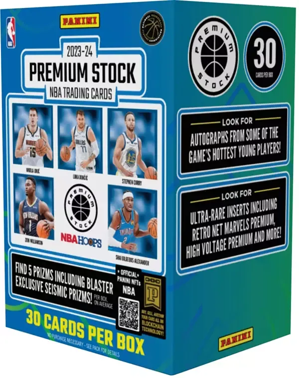 2023/24 Panini Premium Stock Basketball Blaster Box
