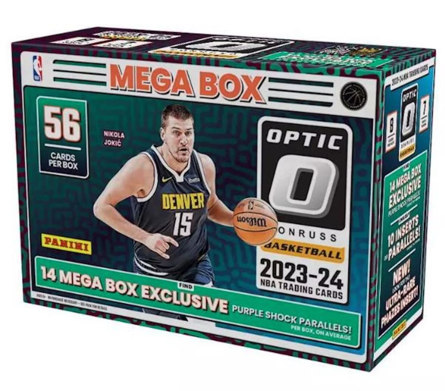 2023/24 Panini Donruss Optic Basketball Mega Box (Purple Shock)