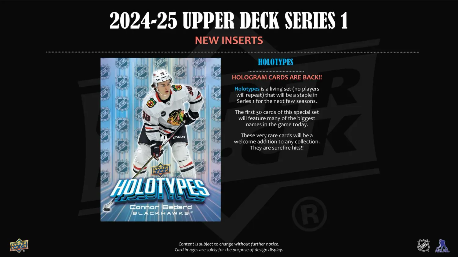 2024/25 Upper Deck Series 1 Hockey Blaster Box