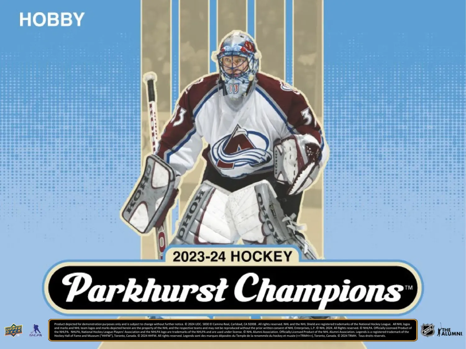 2023/24 Upper Deck Parkhurst Champions Hockey Hobby Box (coming soon!)