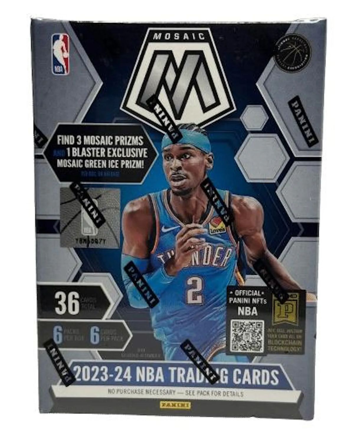 2023/24 Panini Mosaic Basketball Hobby Blaster Pack