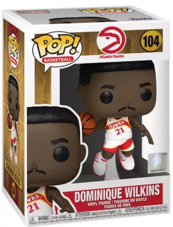 NBA POP - Dominique Wilkins Atlanta Hawks #104