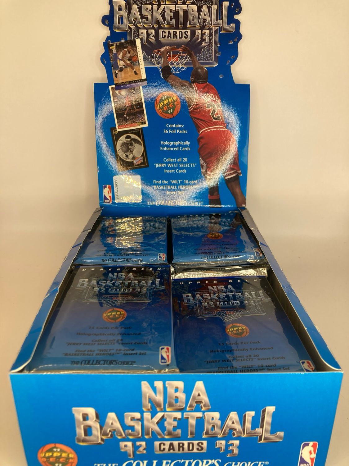 1992/93 Upper Deck Low Series Basketball Hobby Pack