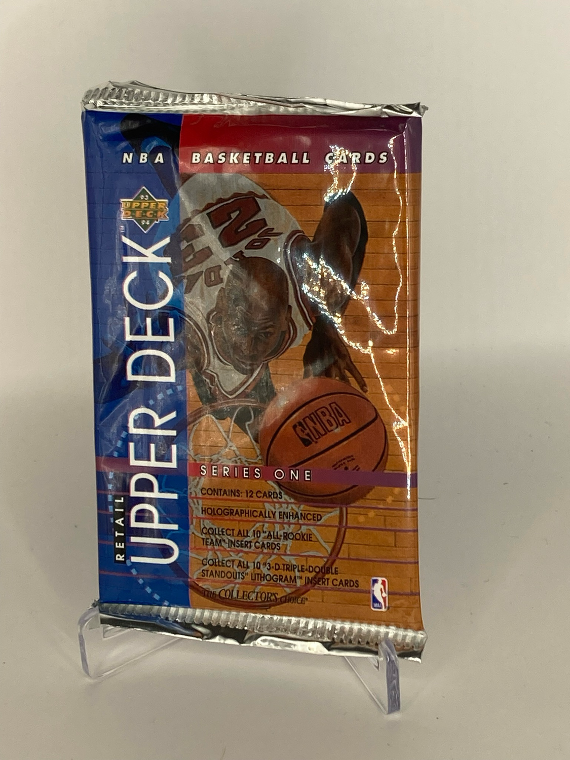 1993/94 Upper Deck Series 1 Basketball Retail Pack