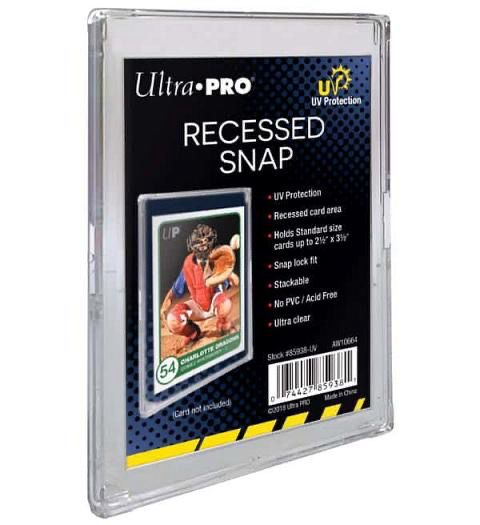 Ultra Pro - Recessed Snap Card Holder