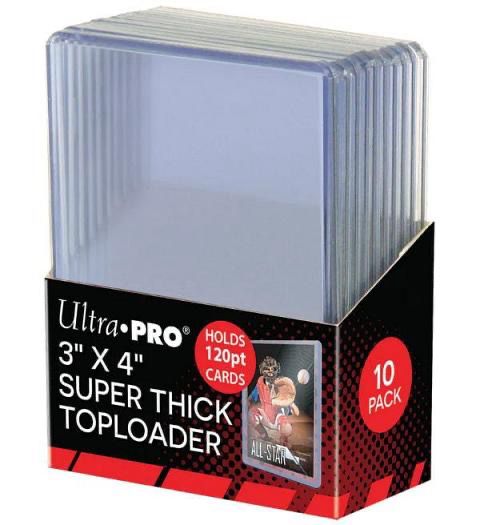 Ultra Pro - Super Thick 120PT Toploaders (10ct)