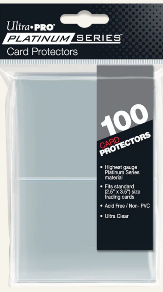 Ultra Pro - Platinum Series Card Protector Sleeves (x100)