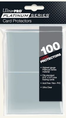 Ultra Pro - Platinum Series Card Protector Sleeves (x100)