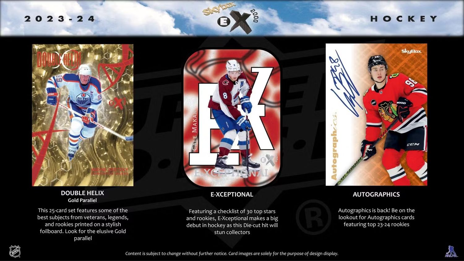 2023/24 Upper Deck Skybox E-X 2000 Hockey Hobby Box