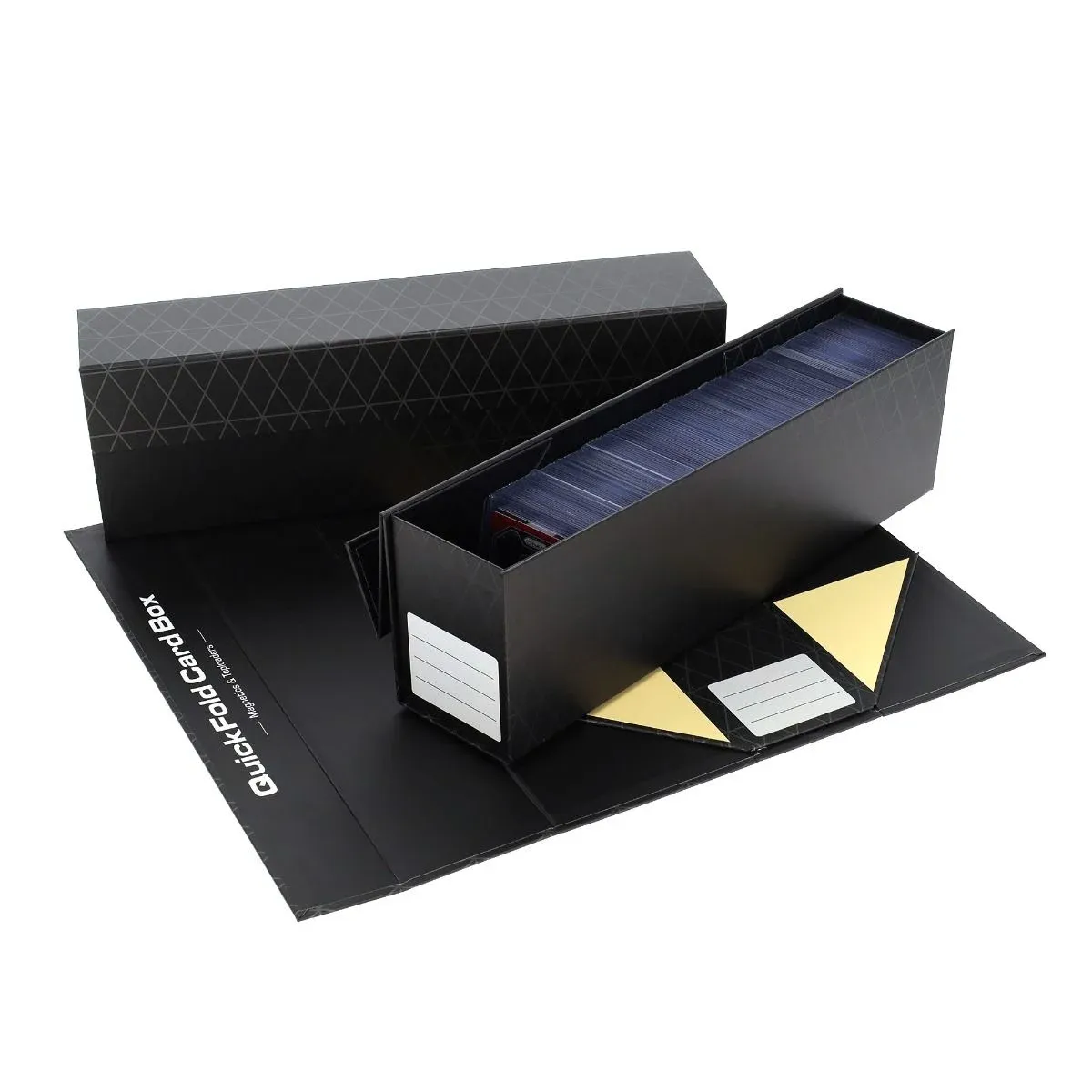 BCW - 3 Pack QuickFold Card Boxes - Magnetics &amp; Toploaders