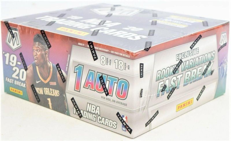 2019/20 Panini Mosaic Basketball Fast Break Hobby Box