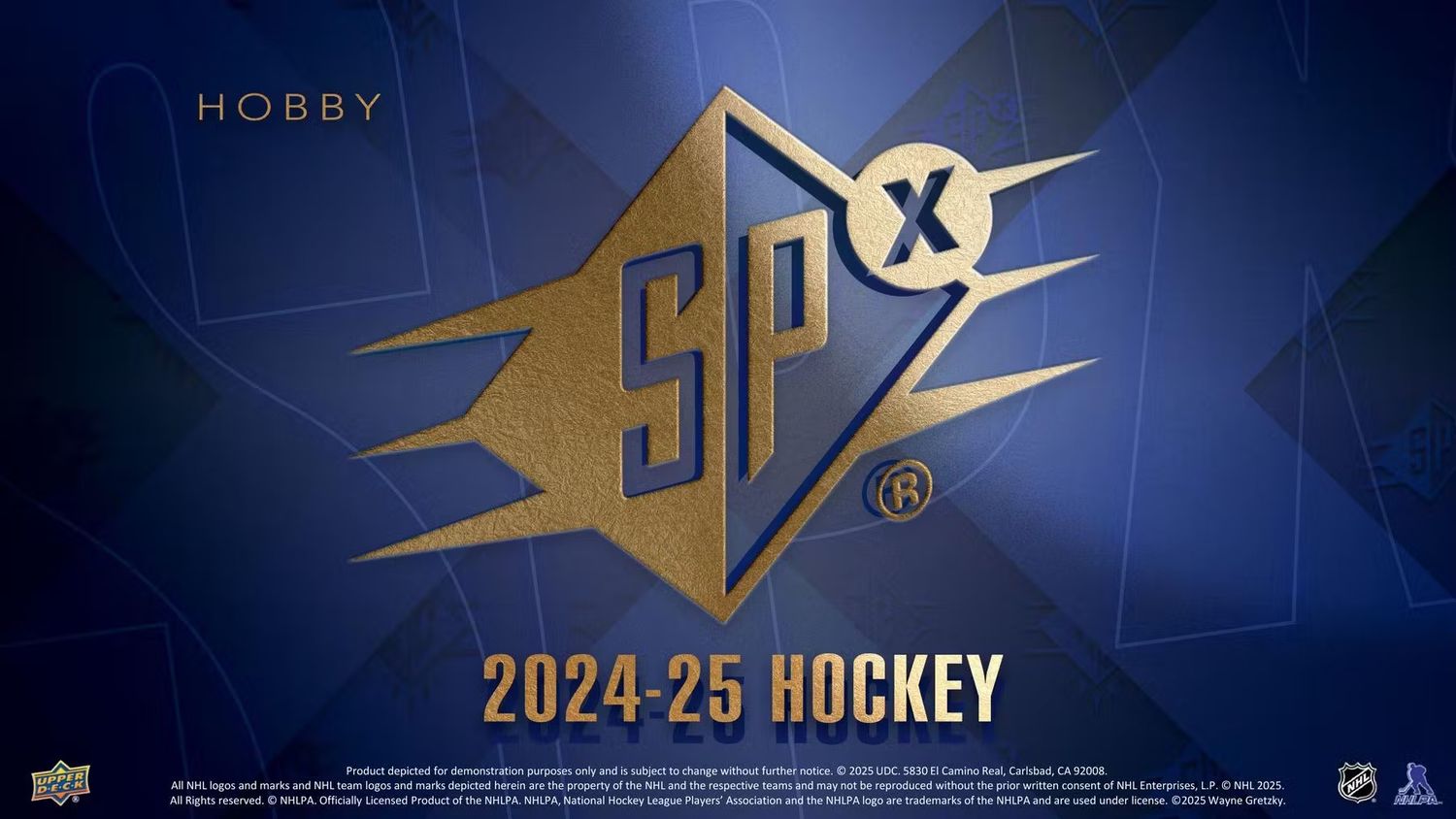 2024/25 Upper Deck SPx Hockey Hobby Box