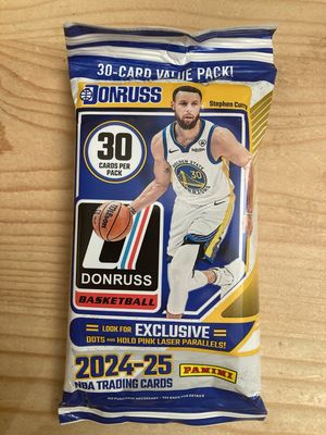 2024/25 Panini Donruss Basketball Jumbo Value Pack