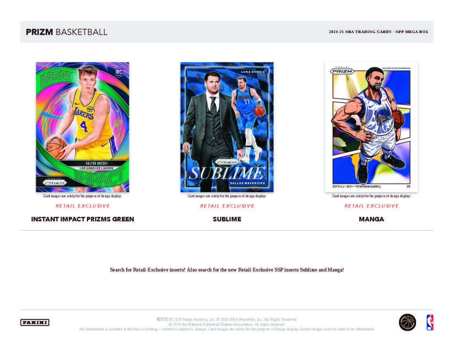 2024/25 Panini Prizm Basketball NPP Mega Pack
