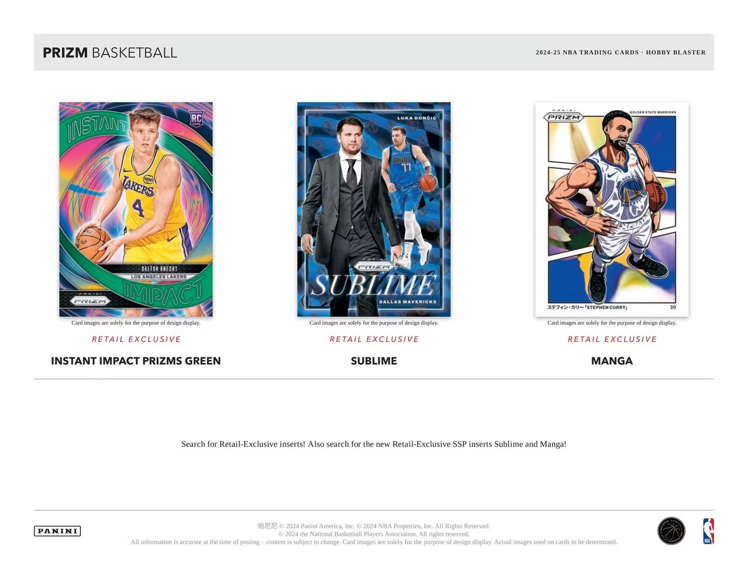 2024/25 Panini Prizm Basketball Hobby Blaster Box